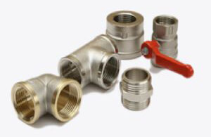 Plumbing pipe fittings and valve